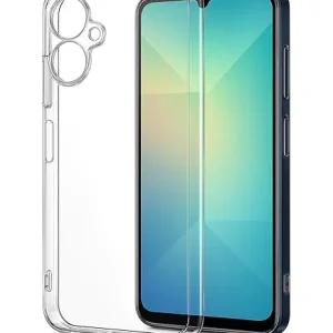 Samsung Galaxy A06 Şeffaf Kılıf Silikon Kamera Korumalı