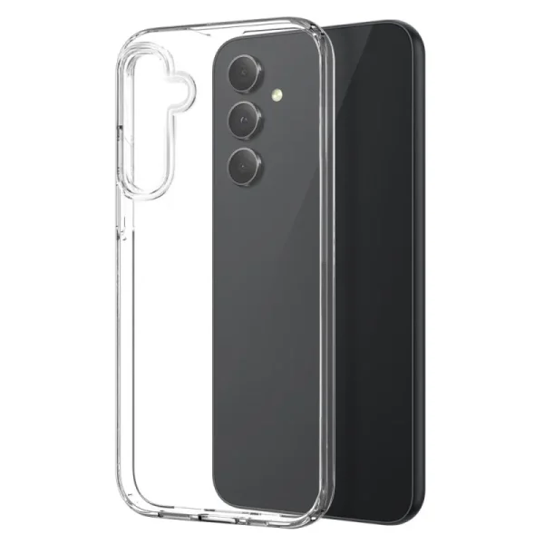 Samsung Galaxy A55 5G Şeffaf Silikon Kılıf - Görsel 2